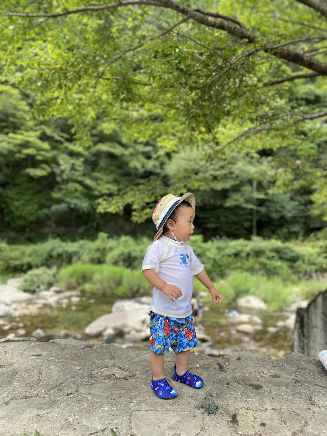 川遊び🦀