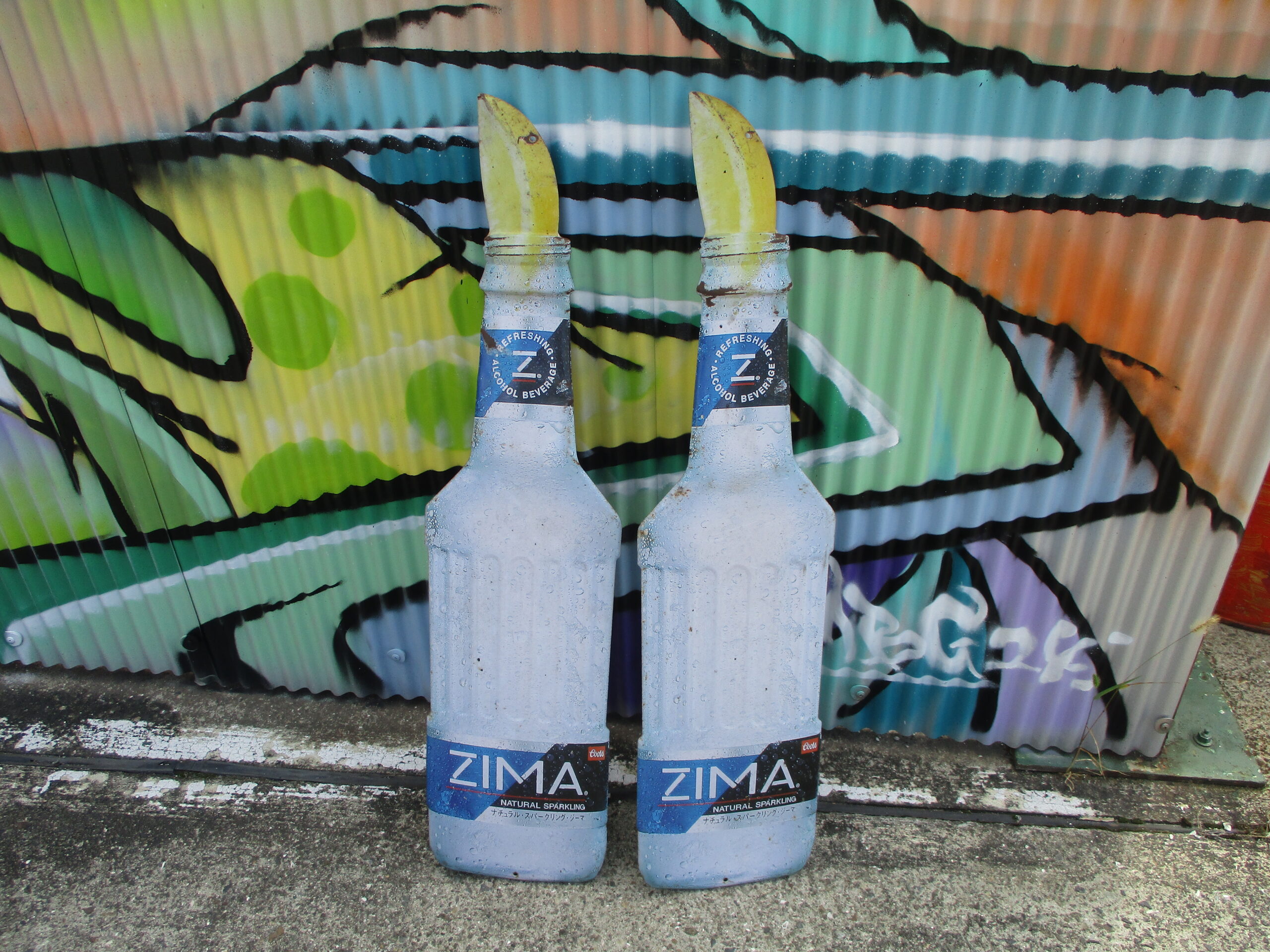 ZIMA　ブリキ看板　昭和レトロ　店舗インテリア