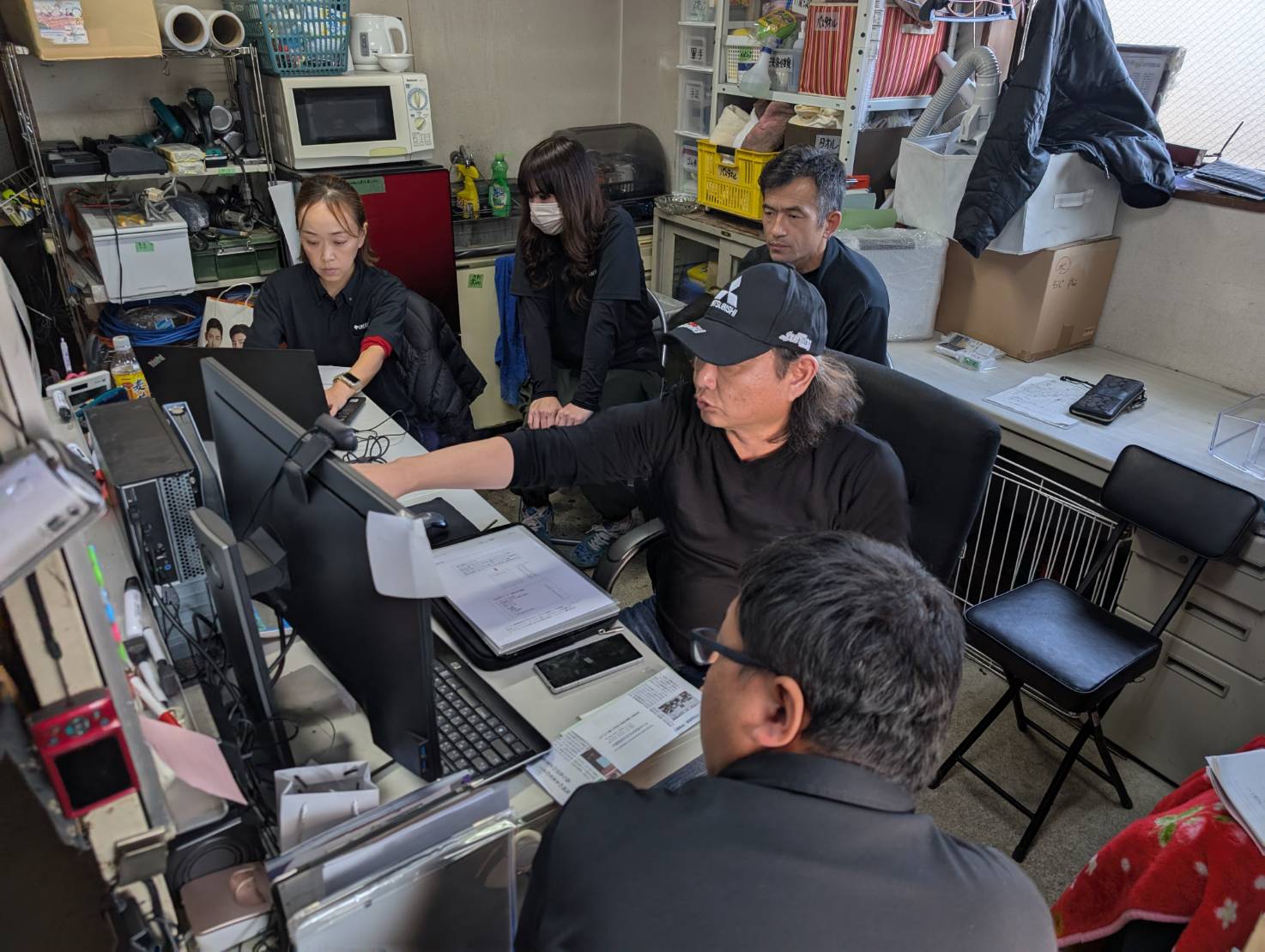 月１のHP研修したよ～(⌒∇⌒)