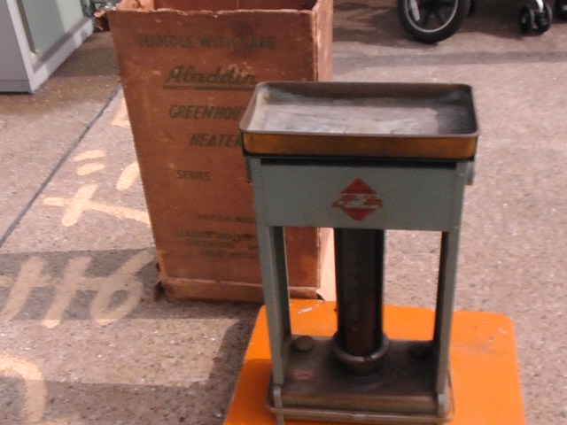 アラジン　アンティークストーブ　GREENHOUSE
