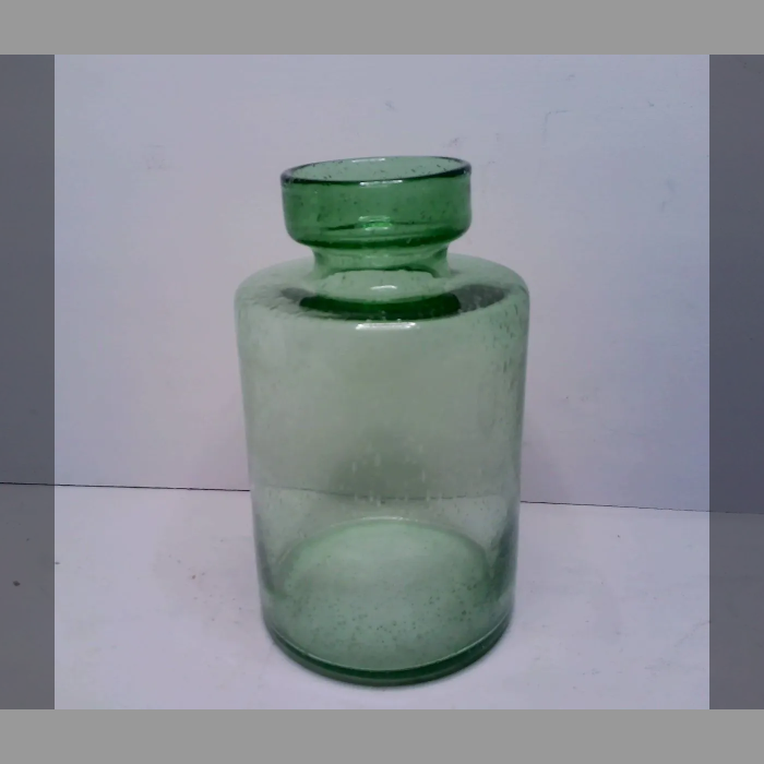 気泡入り(⌒∇⌒)　　大型フラワーベース