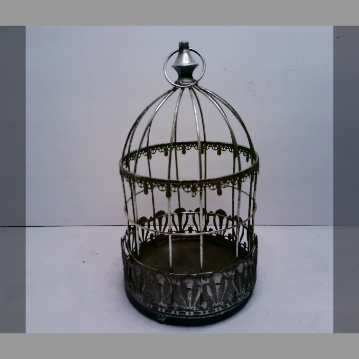 アンティーク調　フローラルケージ