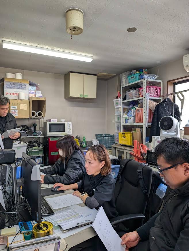 【やまだ屋】2月の月初ミィーティング～★