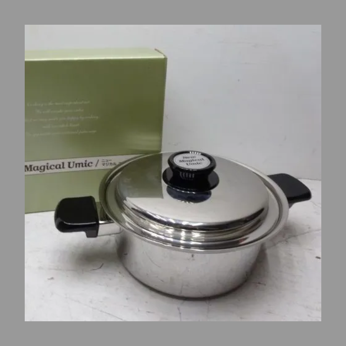 ウルシヤマ金属工業　UMIC　ニューマジカルユミック　エテルナ　両手深型鍋　
