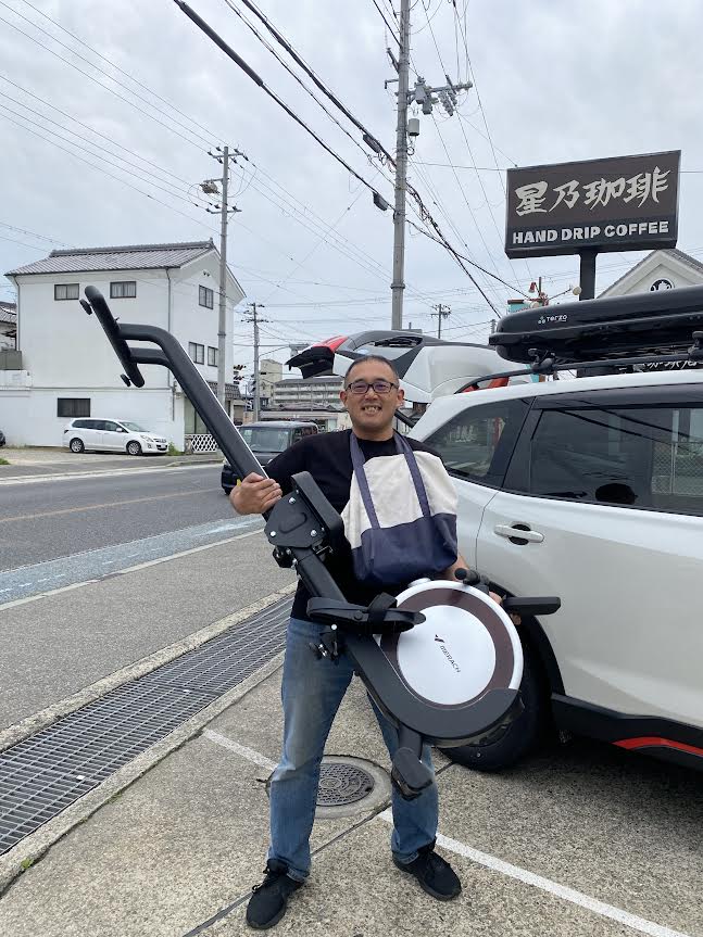 はるばる岡山県からお越しいただきました！