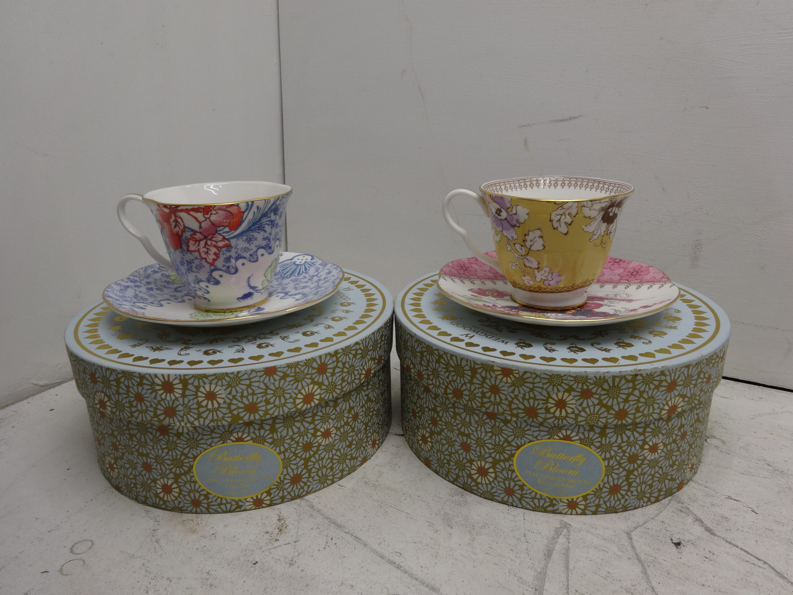 wedgwood ウエッジウッド　バタフライブルーム　カップ＆ソーサー