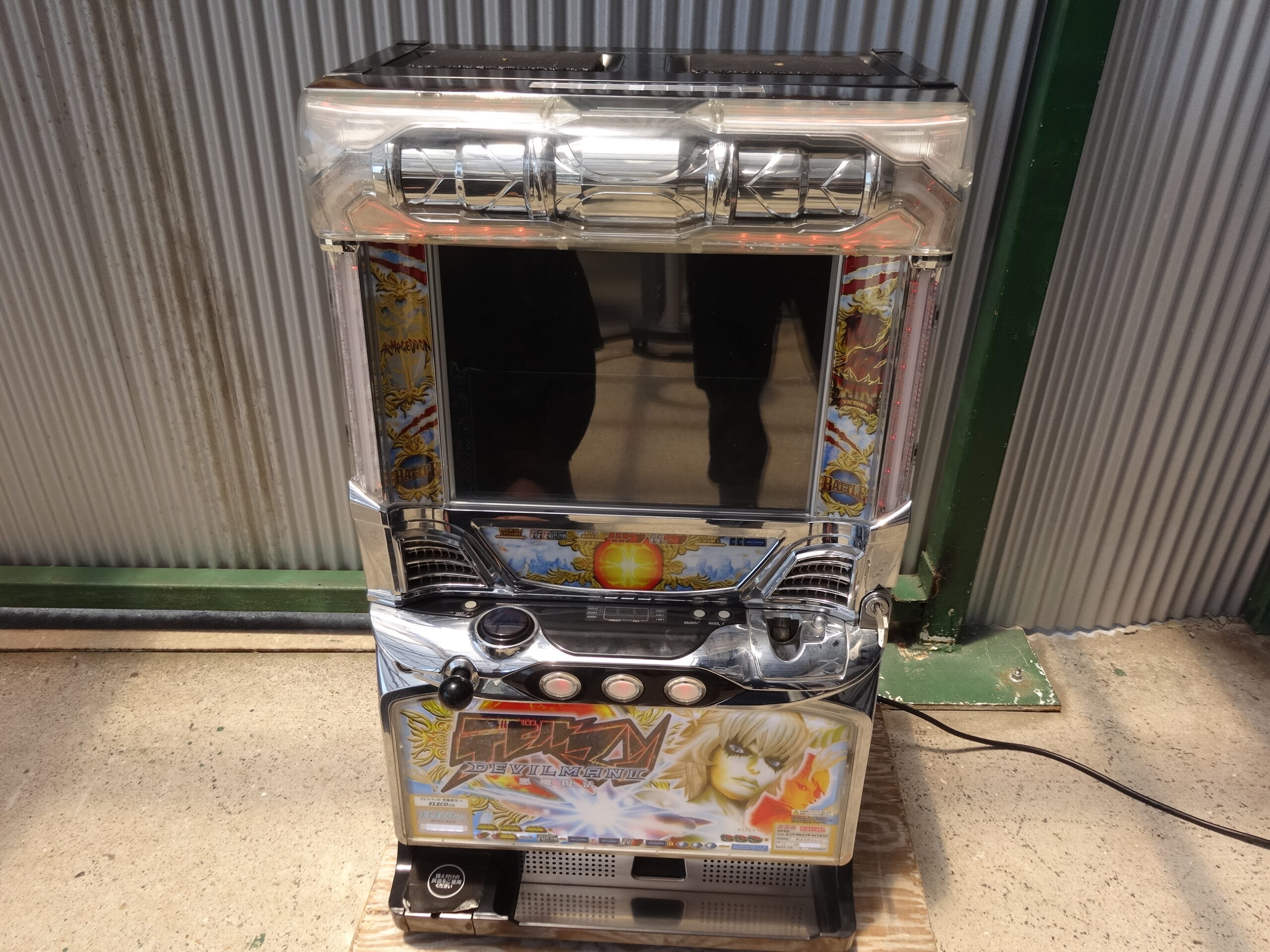 ELECO　パチスロ実機　デビルマンⅡ-悪魔復活-